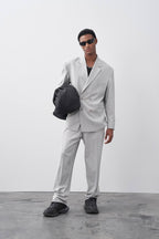 Classic Double Breasted Blazer Suit