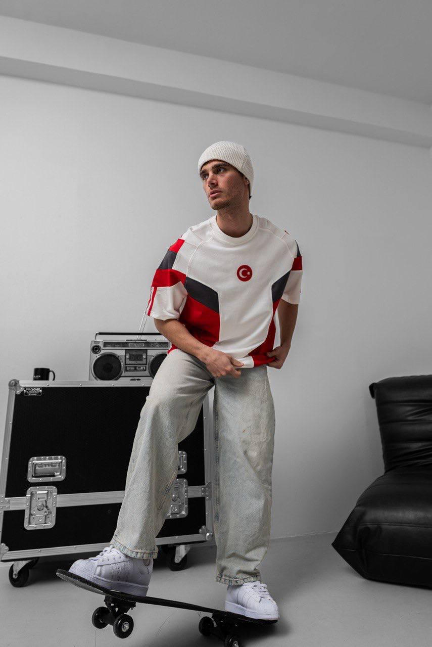 Deftlouwear Oversize Graphic Cotton Tee