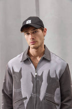 Doberman Graphic Zip Jacket