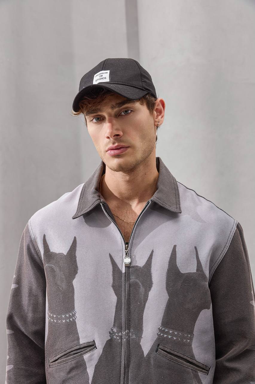 Doberman Graphic Zip Jacket