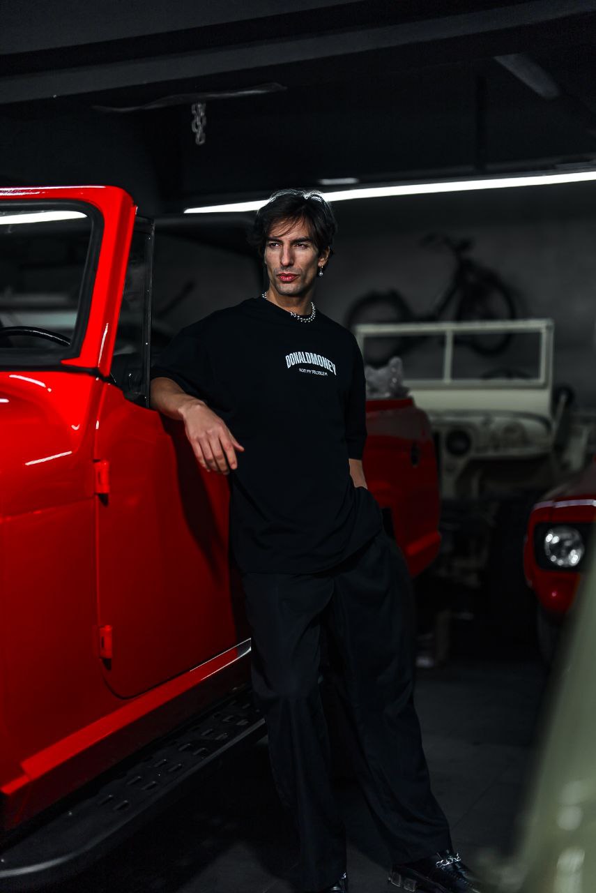 Donald Money Duck Graphic Tee, Funny Cartoon T-Shirt, Dollar Sunglasses