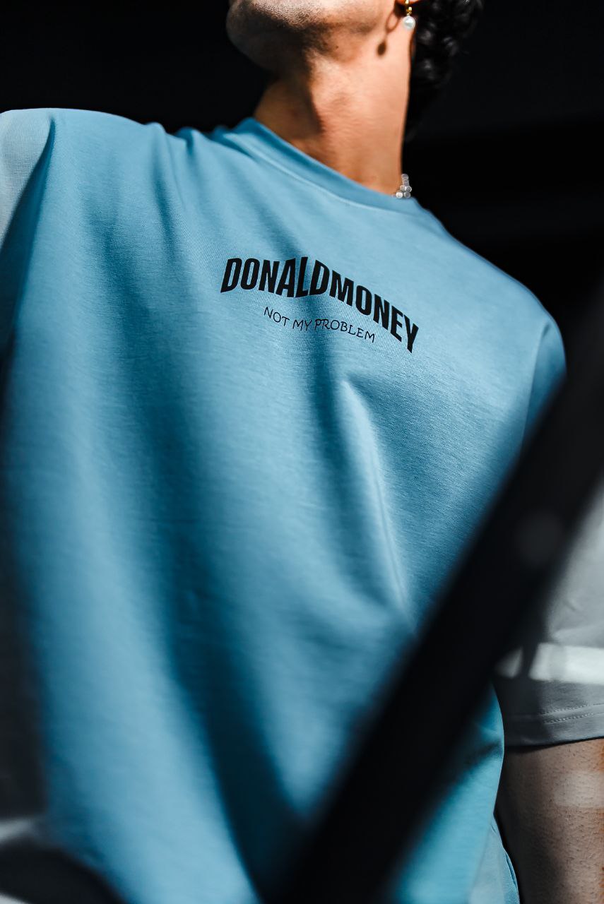 Donald Money Duck Graphic Tee, Funny Cartoon T-Shirt, Dollar Sunglasses