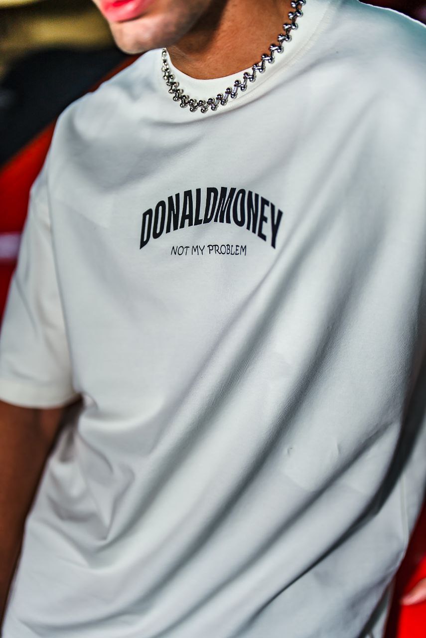 Donald Money Duck Graphic Tee, Funny Cartoon T-Shirt, Dollar Sunglasses