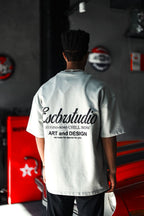 Escbrstudio Graphic Cotton Tee / Chill Now Art Design T-Shirt