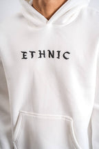 Ethnic Embroidered Oversized Hoodie Sweatshirt