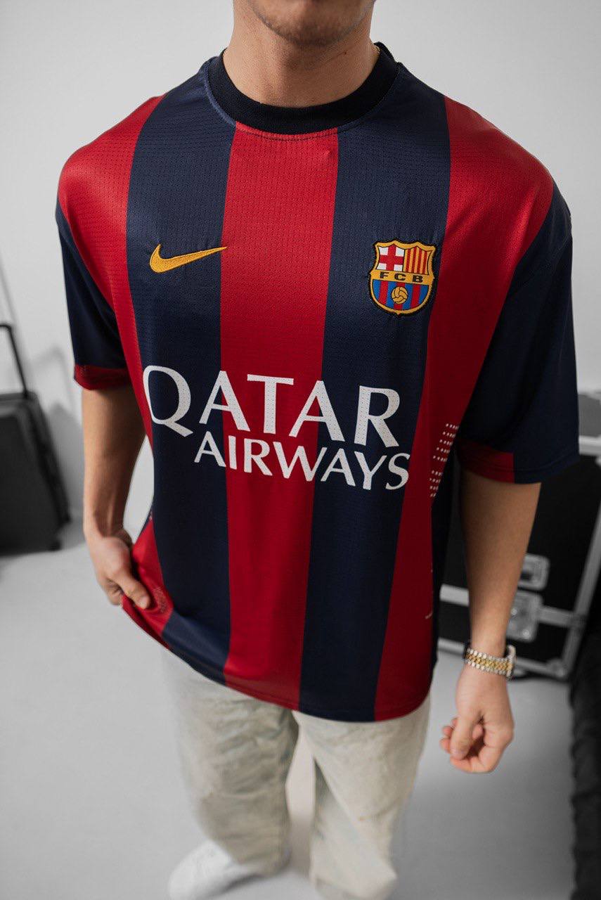 FC Barcelona 2014-15 Home Jersey - Official Football Shirt - Soccer Kit