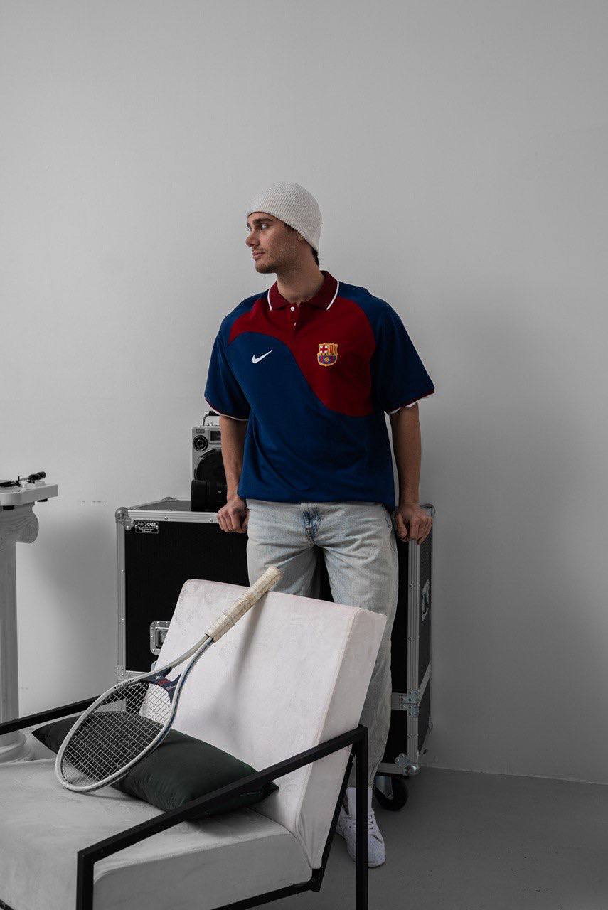 FC Barcelona Football Jersey - Official Emblem