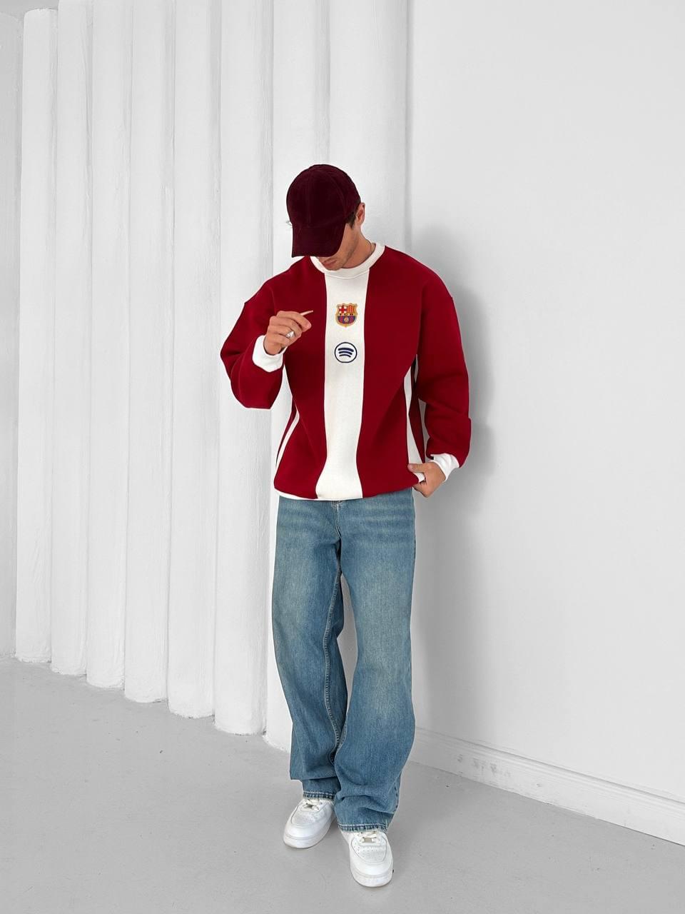FC Barcelona "Spotify" Crewneck Sweatshirt.