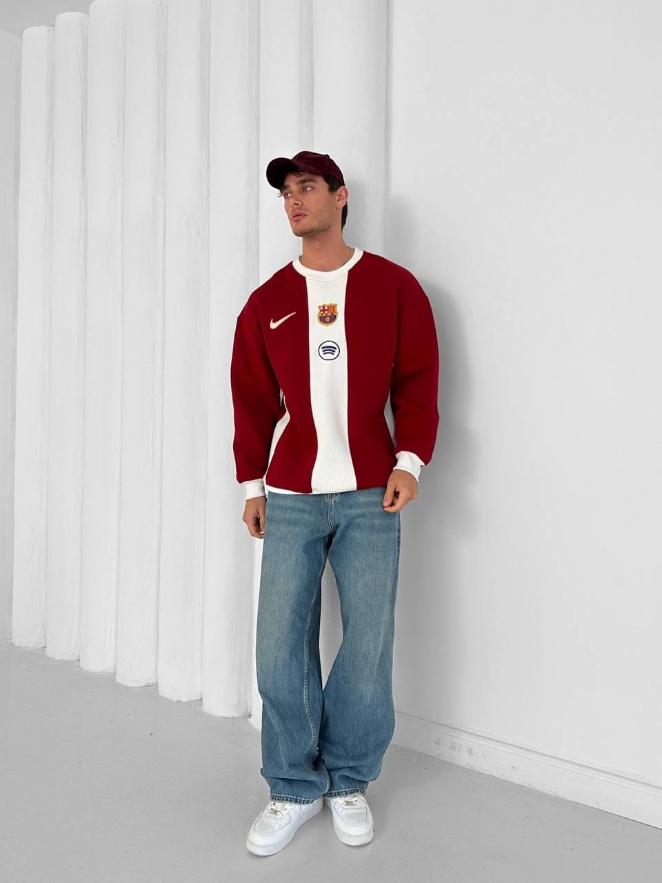 FC Barcelona "Spotify" Crewneck Sweatshirt.