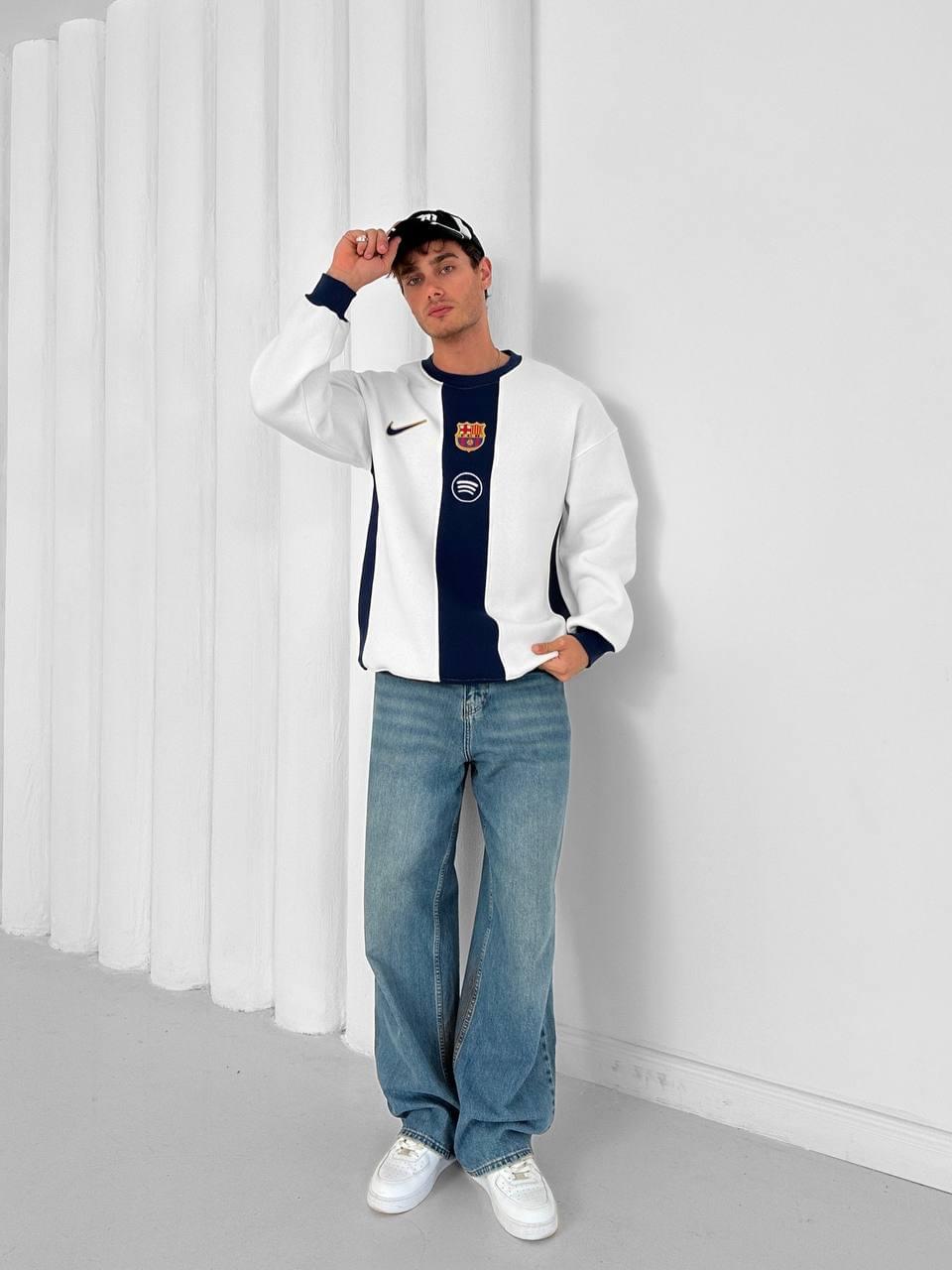 FC Barcelona "Spotify" Crewneck Sweatshirt.