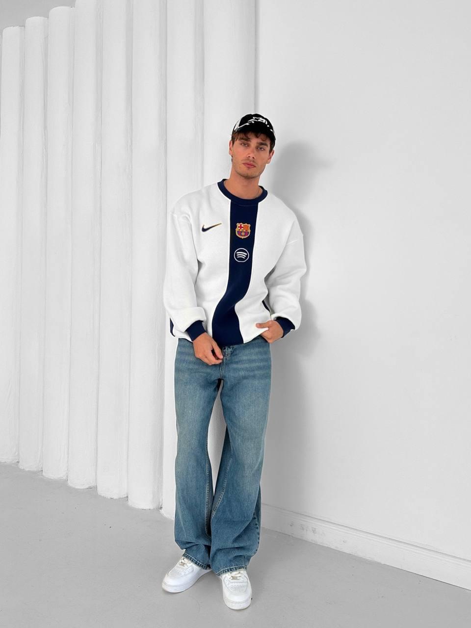 FC Barcelona "Spotify" Crewneck Sweatshirt.
