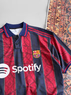 FC Barcelona Spotify T-Shirt, Unisex Cotton Football Tee