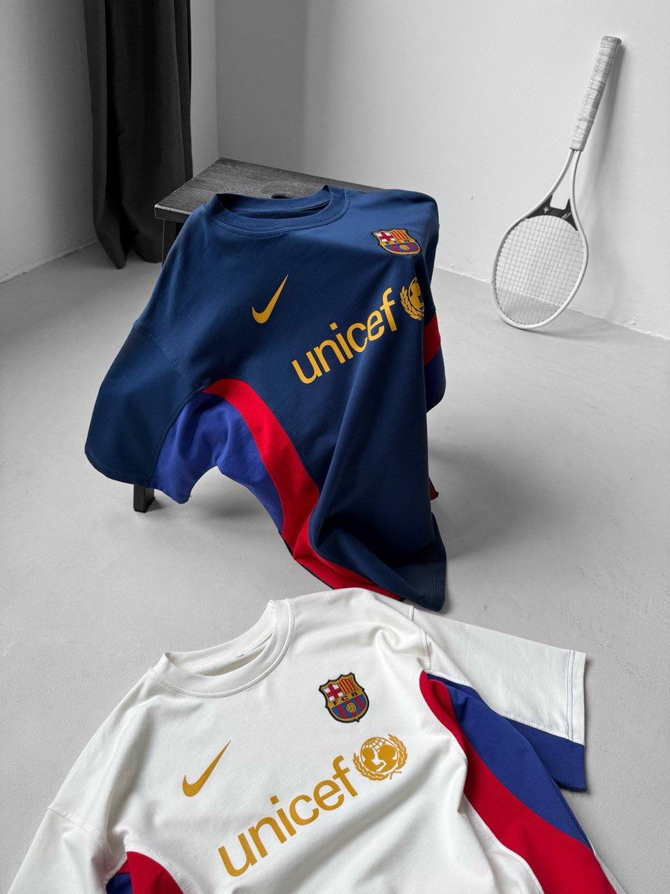 FC Barcelona UNICEF T-Shirt - Stylish Tee for Barça Fans & Charity Support