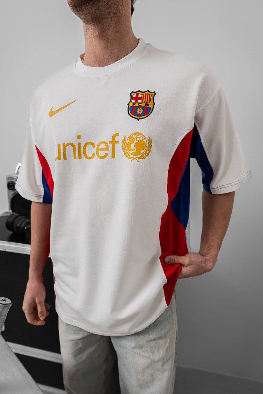 FC Barcelona UNICEF T-Shirt - Stylish Tee for Barça Fans & Charity Support