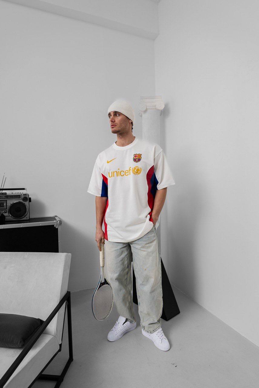 FC Barcelona UNICEF T-Shirt - Stylish Tee for Barça Fans & Charity Support