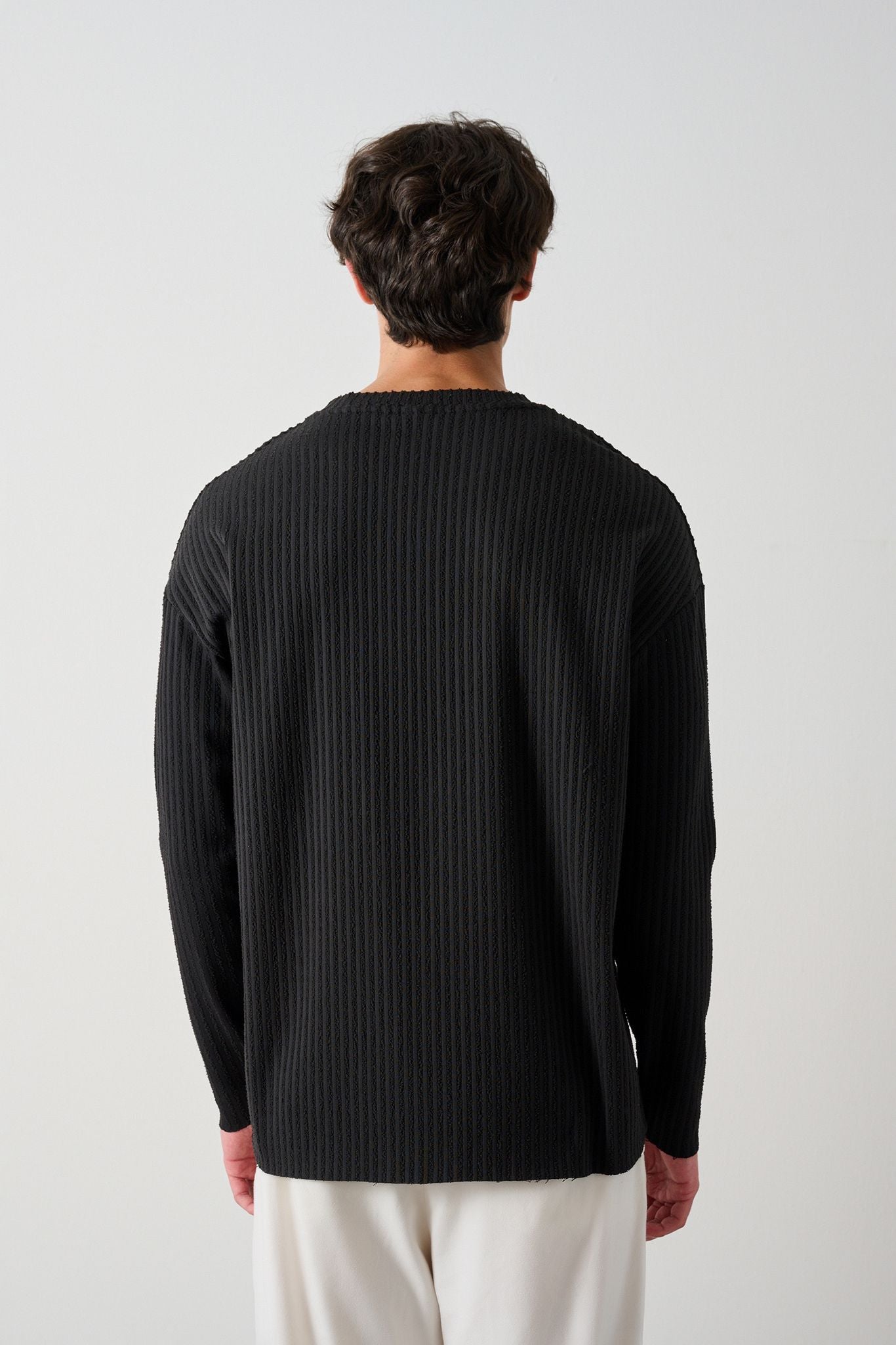 Modern Couture Patterned Oversized Knitwear