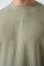 Modern Couture Patterned Oversized Knitwear