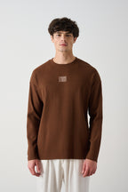 Modern Couture Patterned Oversized Knitwear