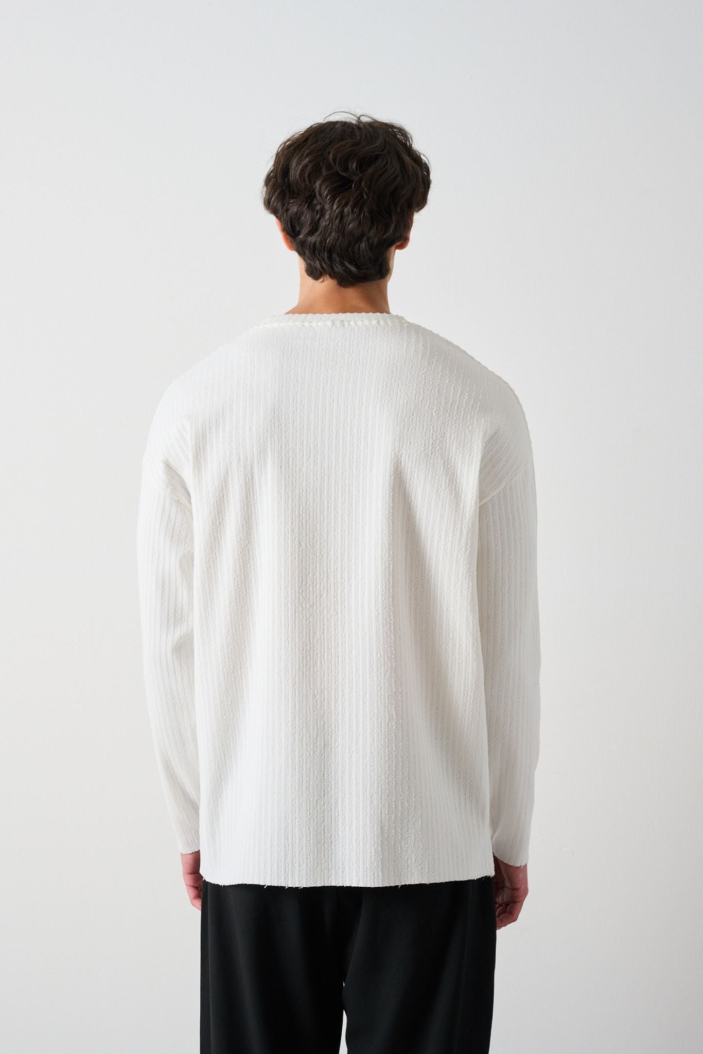 Modern Couture Patterned Oversized Knitwear