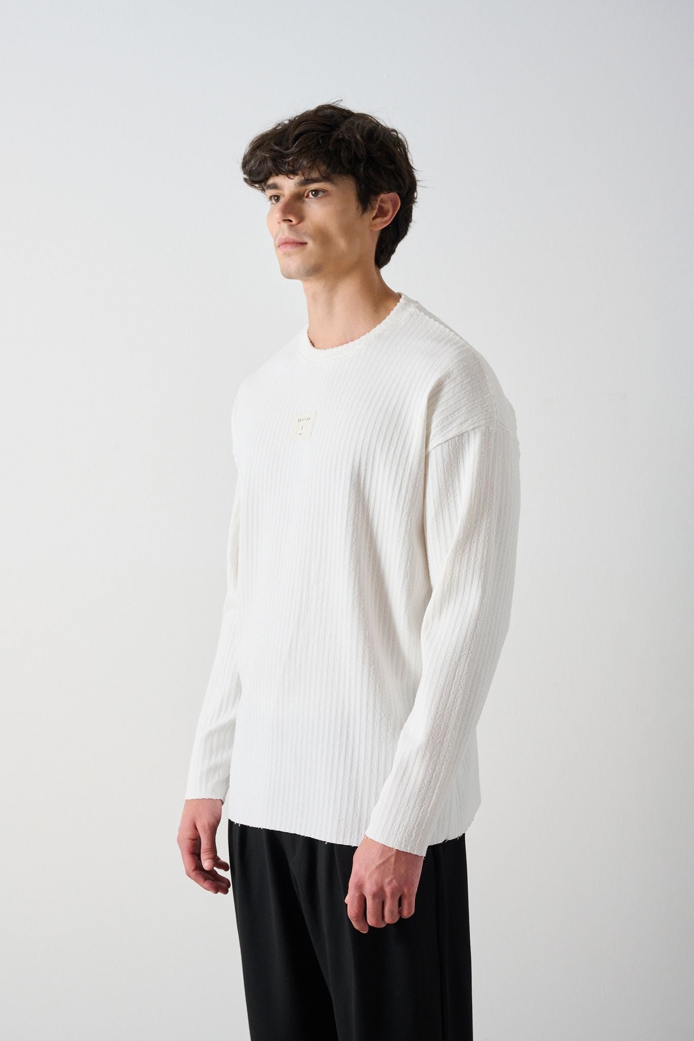 Modern Couture Patterned Oversized Knitwear