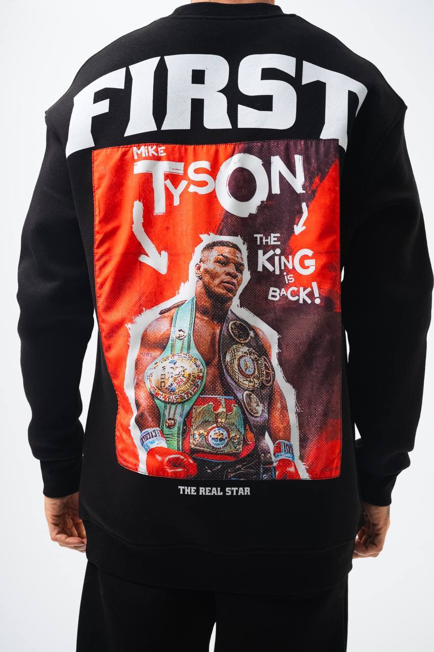 First' Mike Tyson Oversized Sweatshirt: The King is Back!