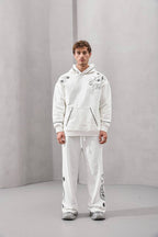 Freedom Is Not Free Floral Embroidered Hoodie