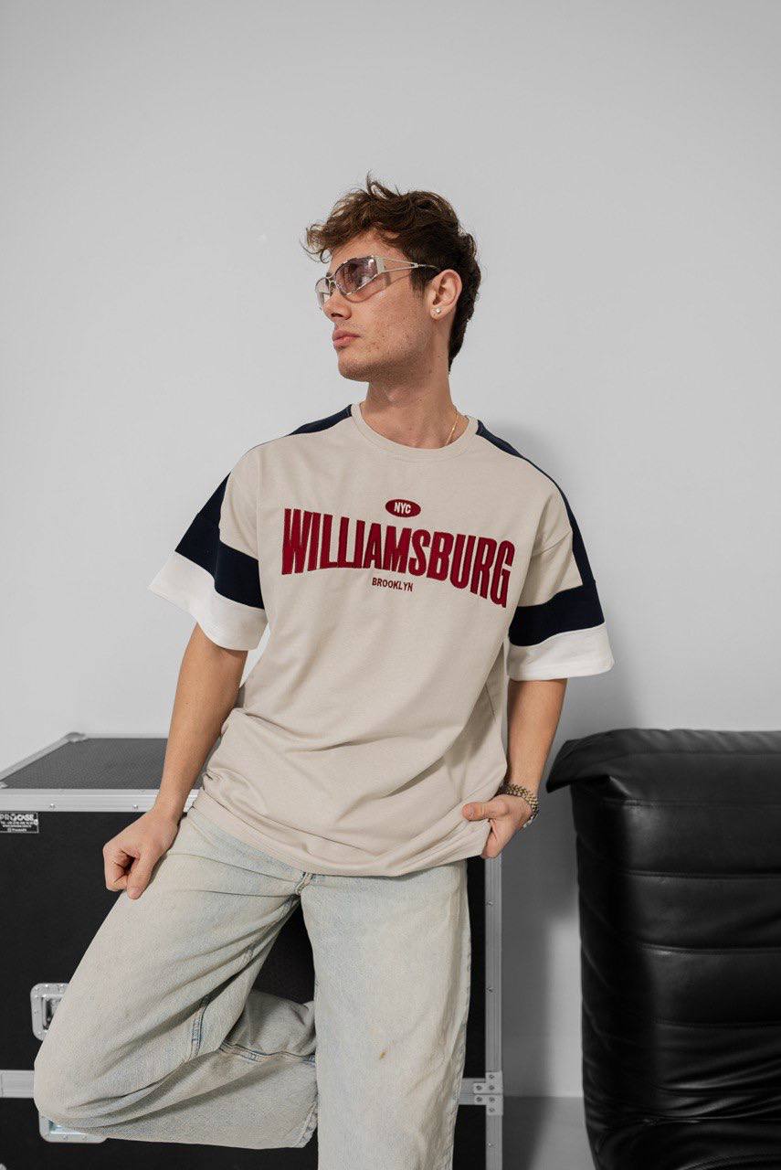 G-Town Williamsburg NYC Oversize T-Shirt - New York Style Loose Fit Tee