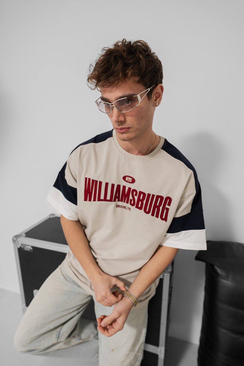 G-Town Williamsburg NYC Oversize T-Shirt - New York Style Loose Fit Tee