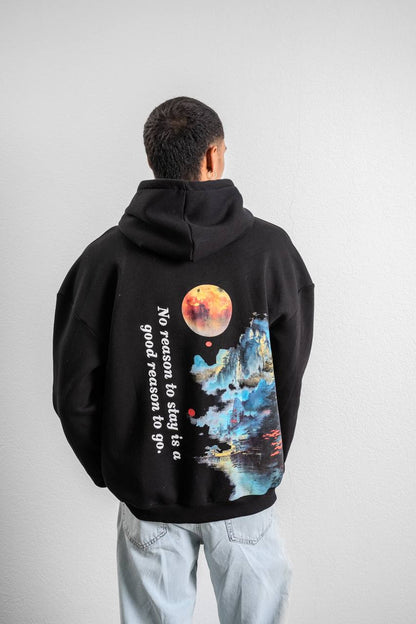 Galaxy View Oversize Sweatshirt