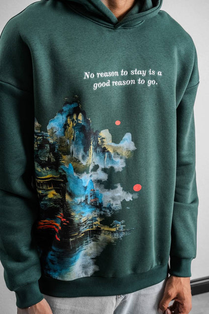 Galaxy View Oversize Sweatshirt