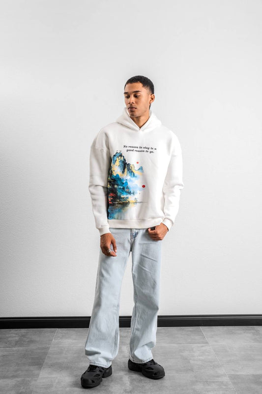 Galaxy View Oversize Sweatshirt