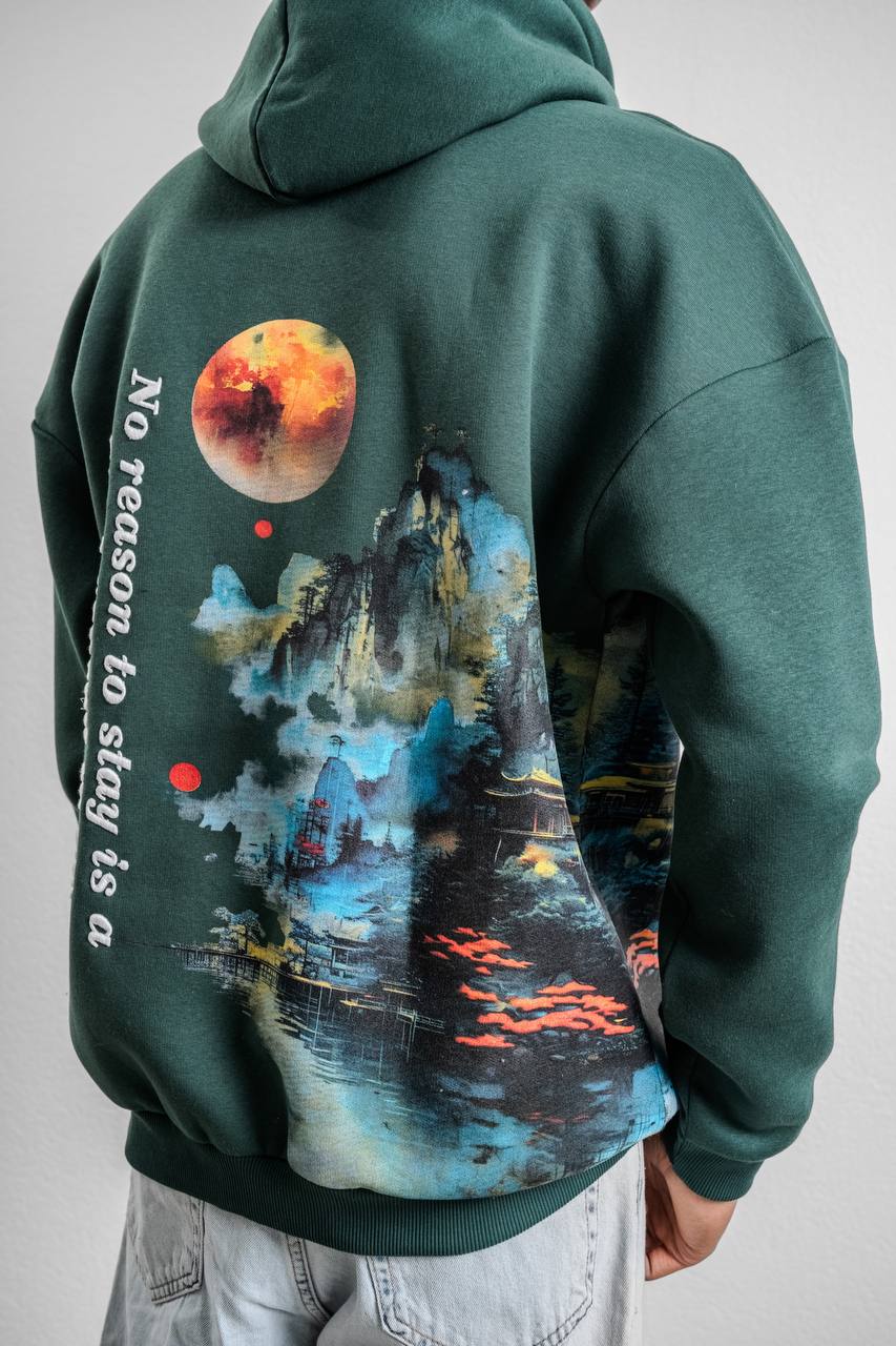 Galaxy View Oversize Sweatshirt