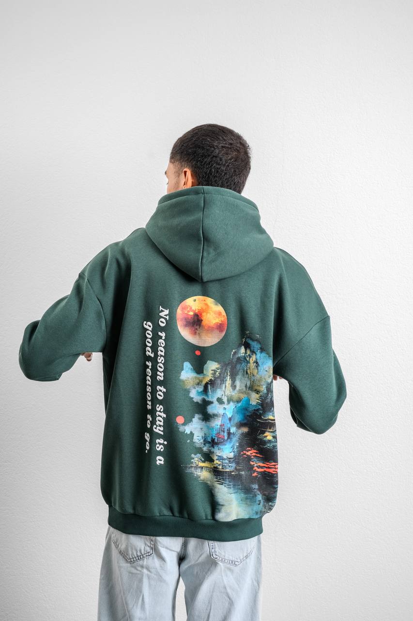 Galaxy View Oversize Sweatshirt