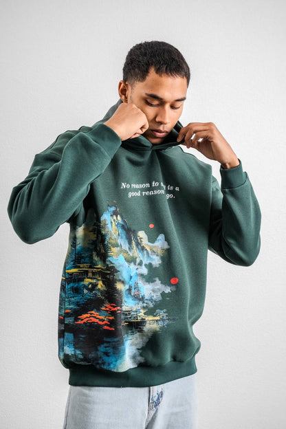 Galaxy View Oversize Sweatshirt