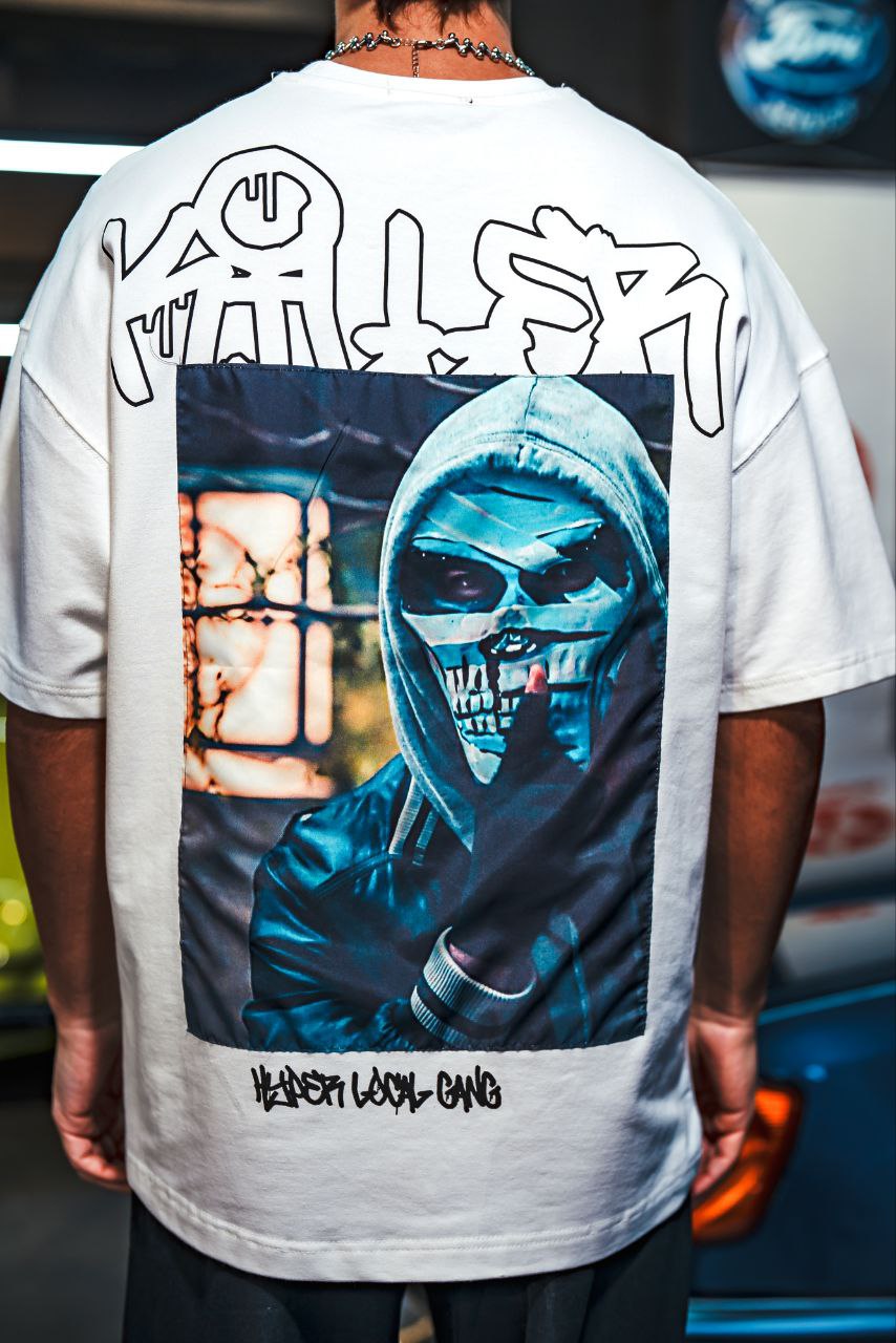 Hadett Local Gang Oversized T-Shirt