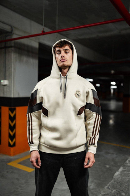 Real Madrid Hooded Oversized Sweatshirt - Stylish and Comfortable