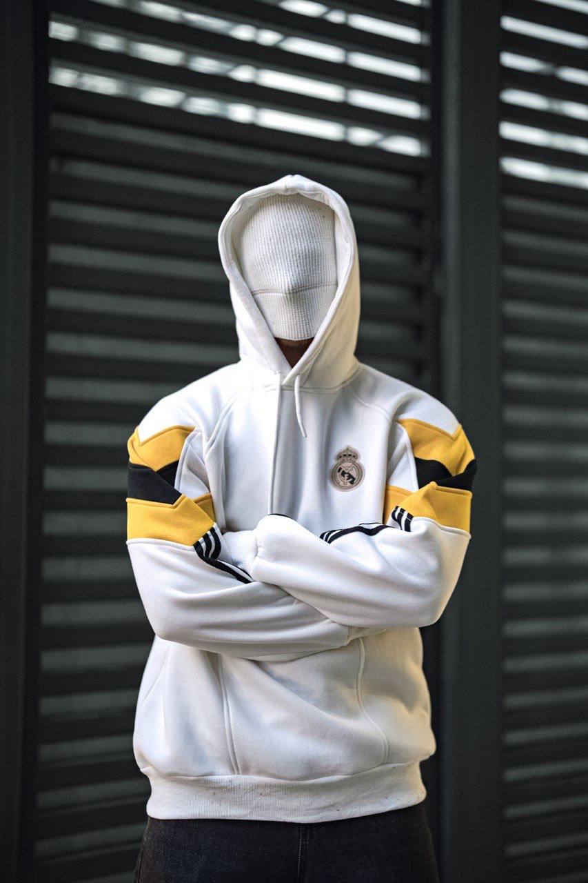 Real Madrid Hooded Oversized Sweatshirt - Stylish and Comfortable