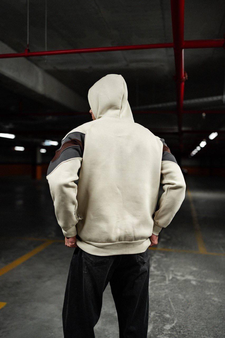 Real Madrid Hooded Oversized Sweatshirt - Stylish and Comfortable.