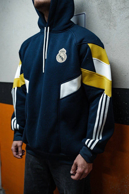 Real Madrid Hooded Oversized Sweatshirt - Stylish and Comfortable