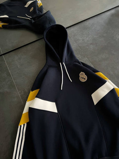 Real Madrid Hooded Oversized Sweatshirt - Stylish and Comfortable