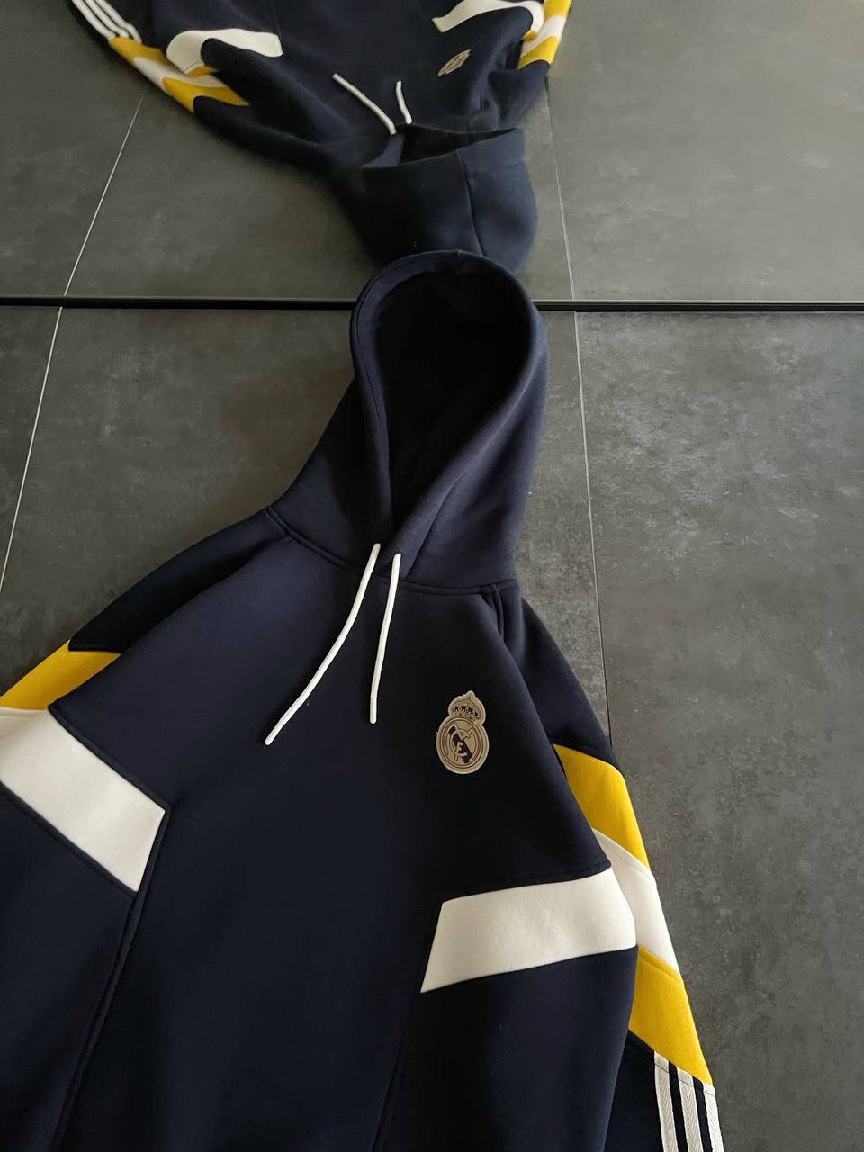 Real Madrid Hooded Oversized Sweatshirt - Stylish and Comfortable