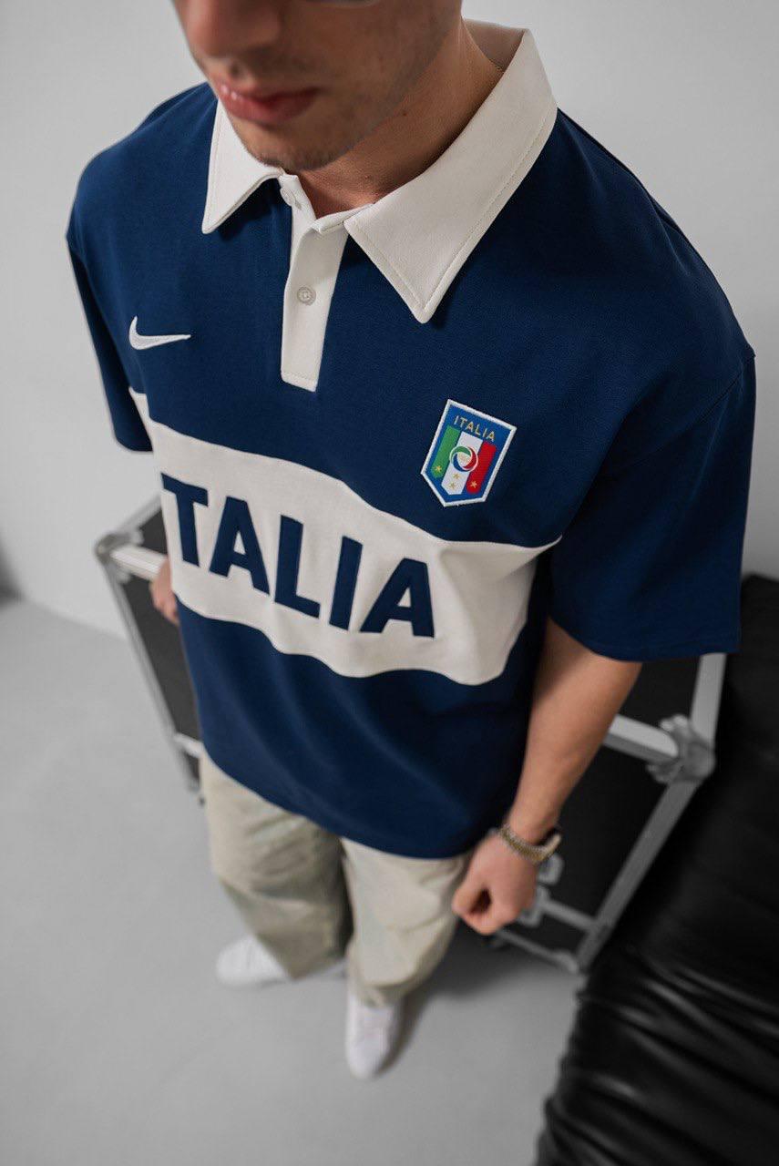 Italy Football T-Shirt - Stylish Tee for Italy National Team Fans.