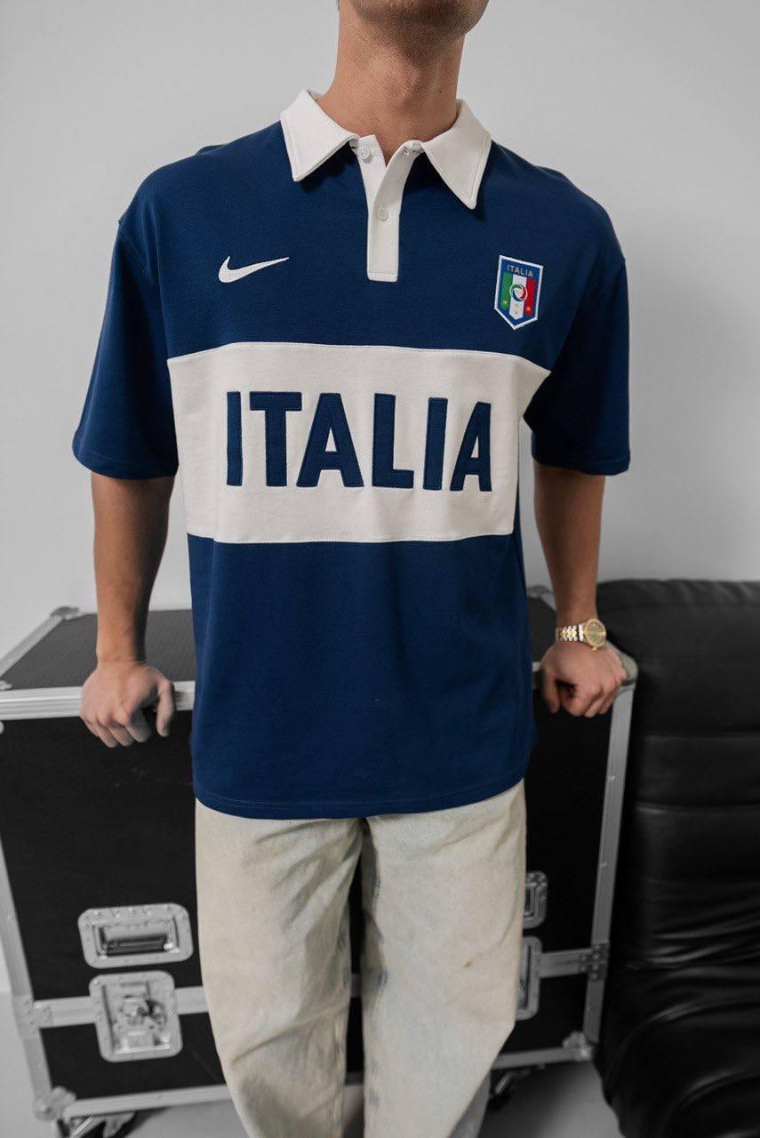 Italy Football T-Shirt - Stylish Tee for Italy National Team Fans.