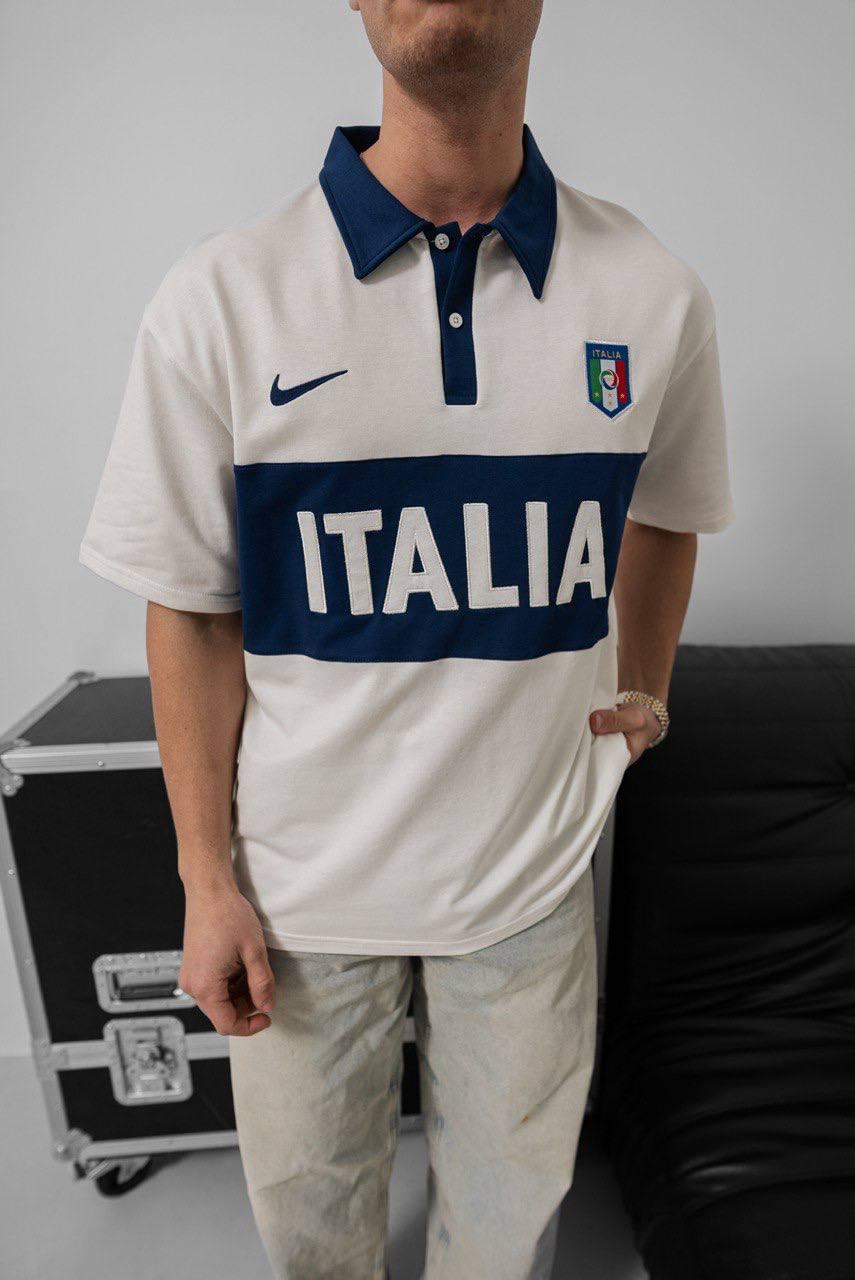 Italy Football T-Shirt - Stylish Tee for Italy National Team Fans.