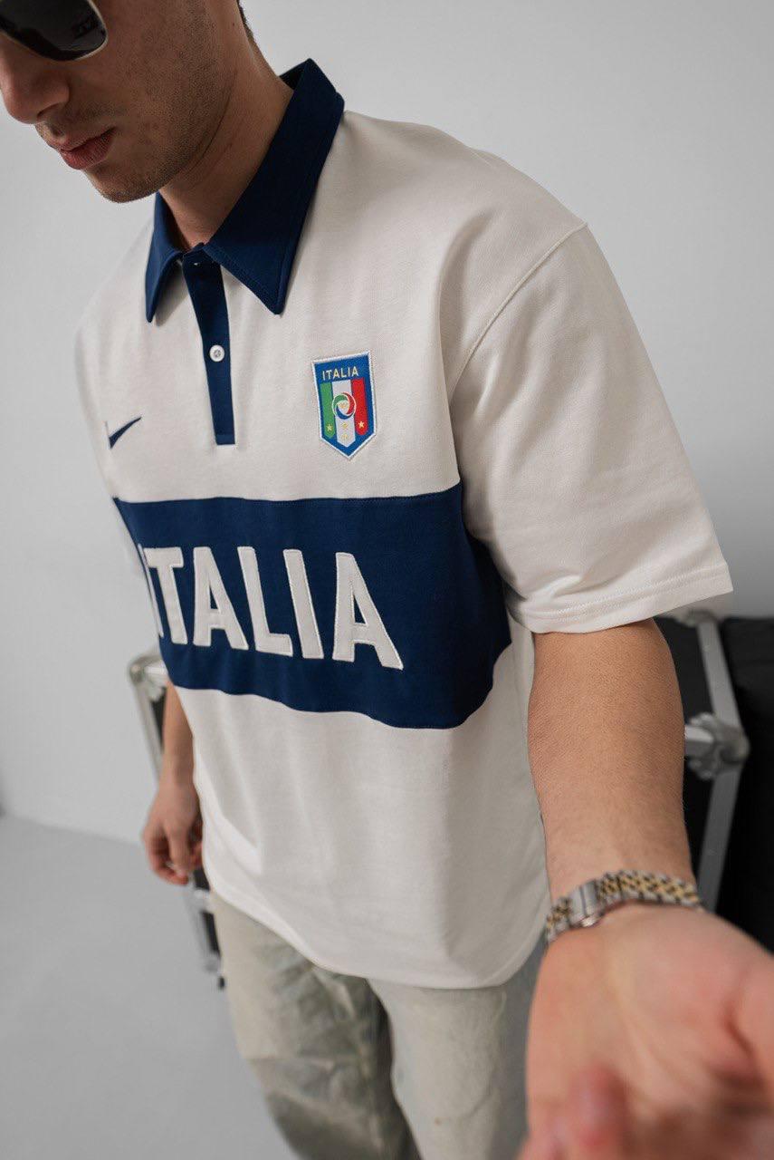 Italy Football T-Shirt - Stylish Tee for Italy National Team Fans.