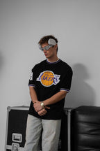 Los Angeles Lakers NBA Graphic Tee - Vintage Style Basketball T-Shirt - Retro Sports Top
