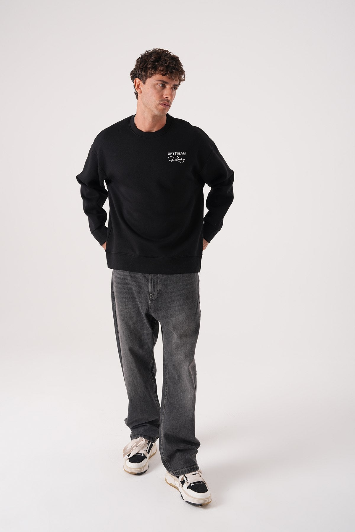 Lowkey Street Aesthetics 911 Racing Sweatshirt