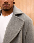 Luxury Oversized Double-Breasted Short Coat
