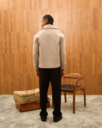Luxury Oversized Double-Breasted Short Coat