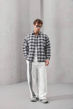 Manifest 10:10 Embroidered Flannel Shirt